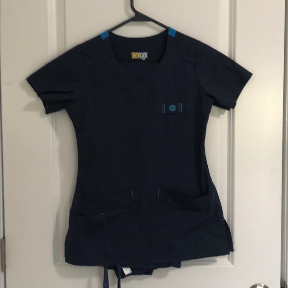 WonderWink Navy scrub set